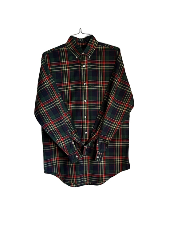 Daniel Cremieux Other - Daniel Cremieux Men's Plaid Shirt - Green and Red